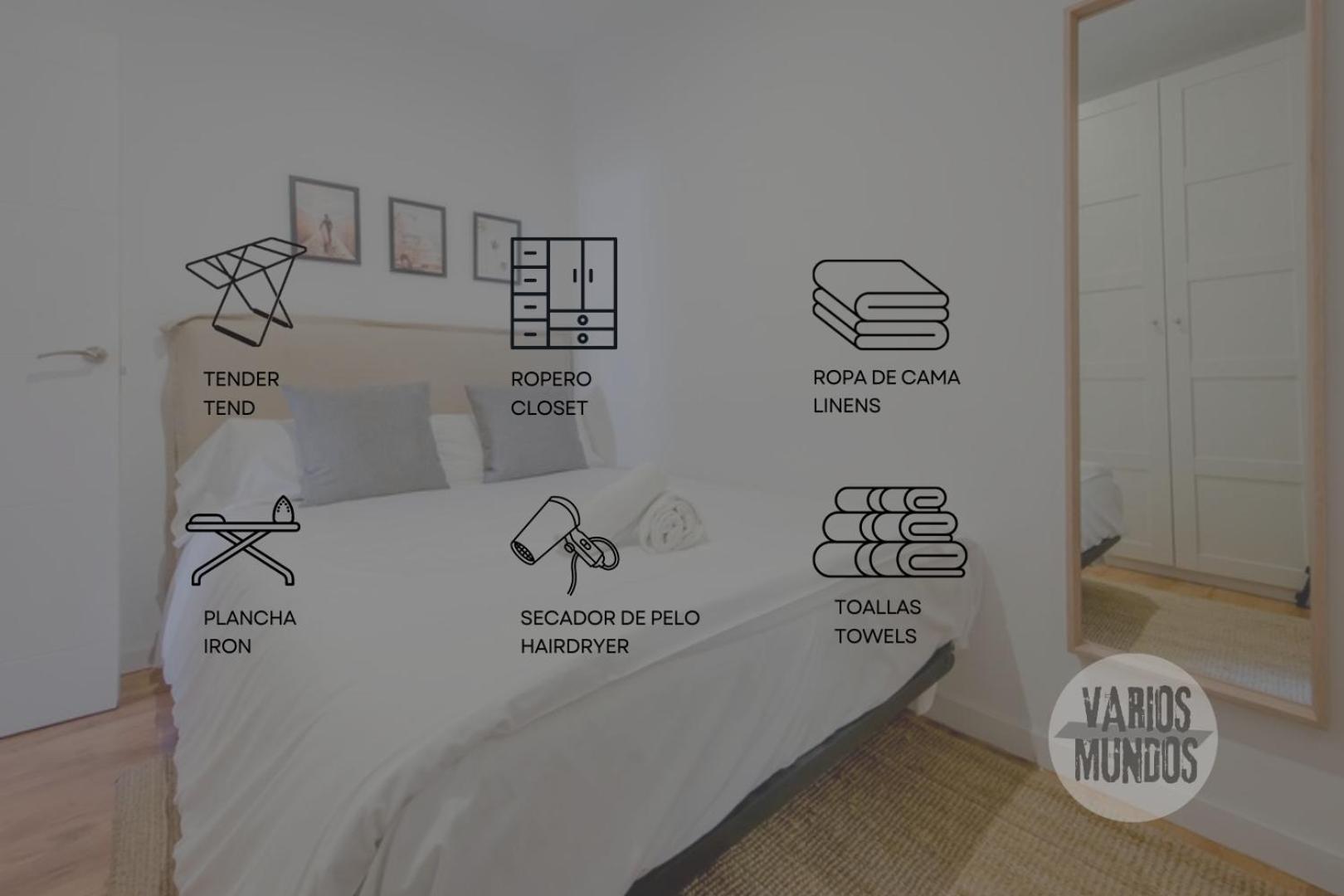 Luxury Apartamento De 5Hab En El Centro De มาดริด ภายนอก รูปภาพ
